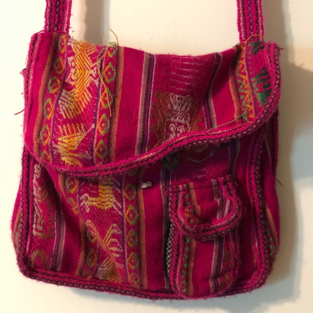 Hippy cross body purse